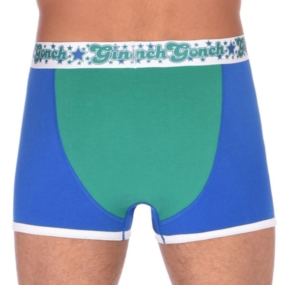 GINCH Gonch Blue Lagoon Trunk Brief Statement Graphic Underwear NIP - Picture 4 of 8